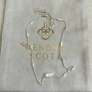 Kendra Scott necklace- Silver.